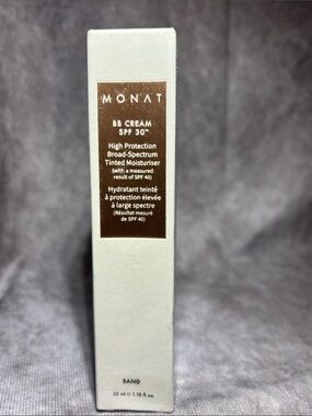 Monat BB Cream SPF 30 Tinted Moisturizer — Sand (Light Beige)
